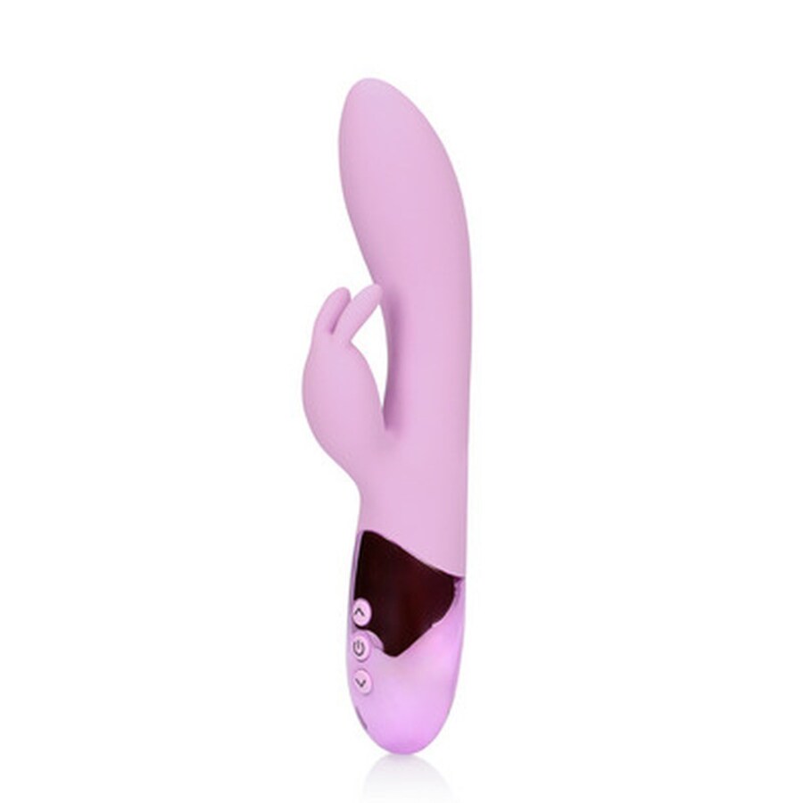 VIBRATORE RABBIT ULTRA SOFT SILICONE EXOTIC FUCSHSIA LOVELIN