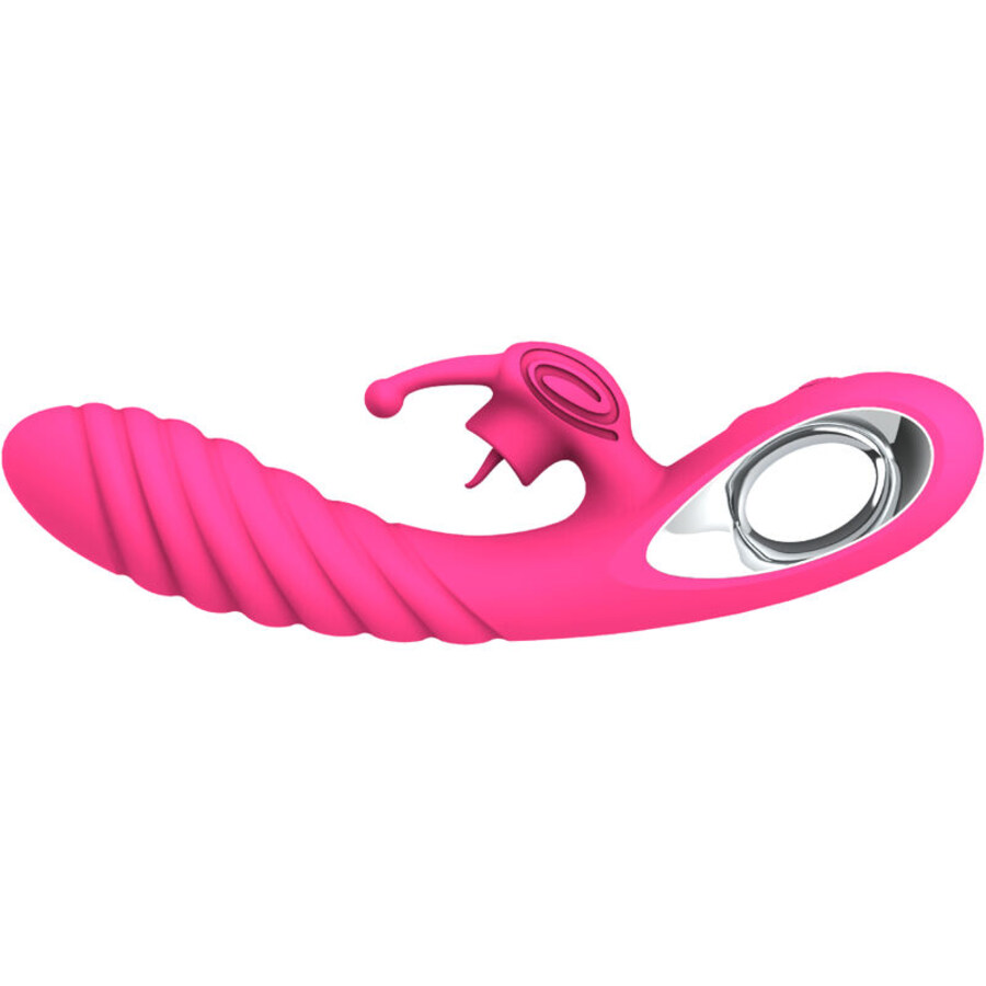 VICKY VIBRADOR RABBIT COM LÍNGUA 3