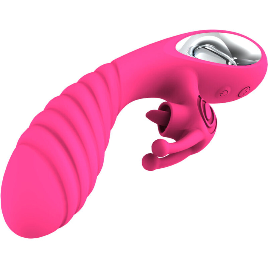 VICKY VIBRADOR RABBIT COM LÍNGUA 4