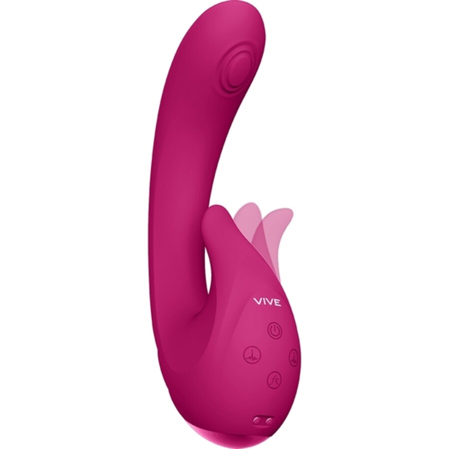 VIBRADOR MIKI PULSE WAVE FLICKERING G-SPOT ROSA VIVE VIBRADOR MIKI PULSE WAVE FLICKERING G-SPOT ROSA VIVE
