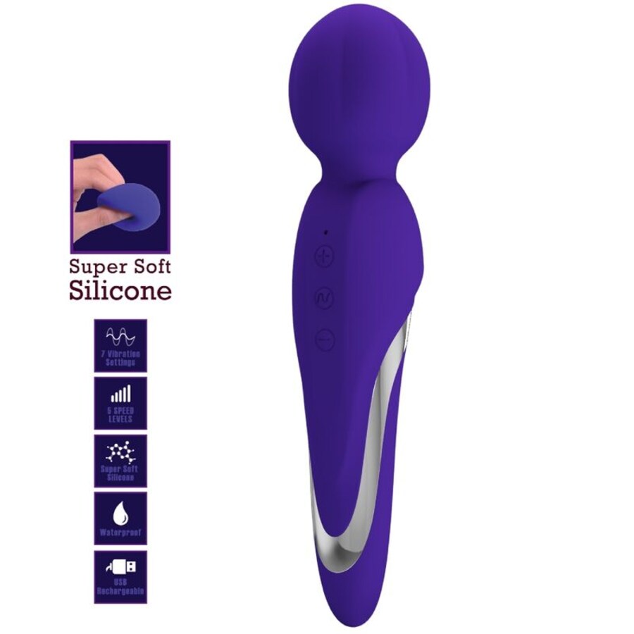 WALTER VIBRATOR WAND PURPLE 7