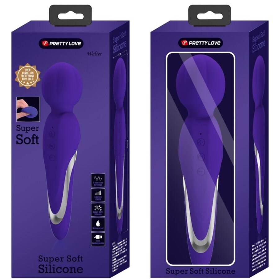 WALTER VIBRATOR WAND PURPLE 9