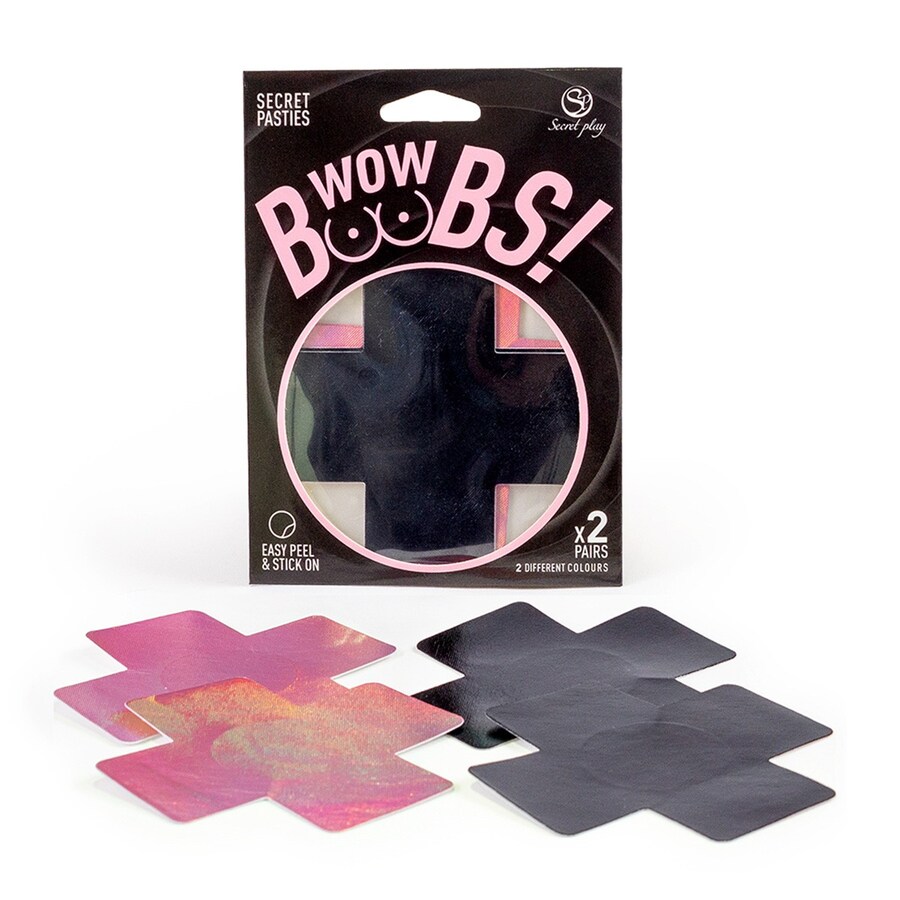 WOW BOOBS! NIPPLE COVERS CROSS 11