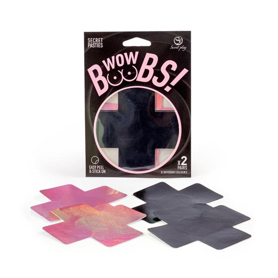 WOW BOOBS! NIPPLE COVERS CROSS 6