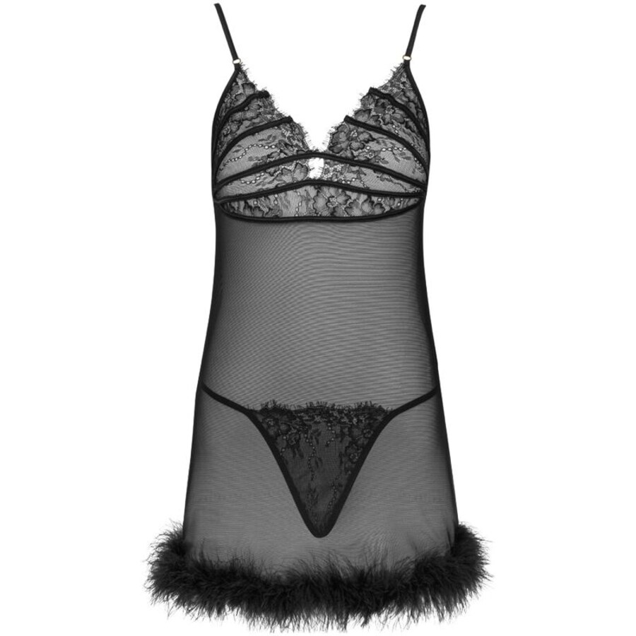 ZERUNAM CONJUNTO BABYDOLL + TANGA N 3
