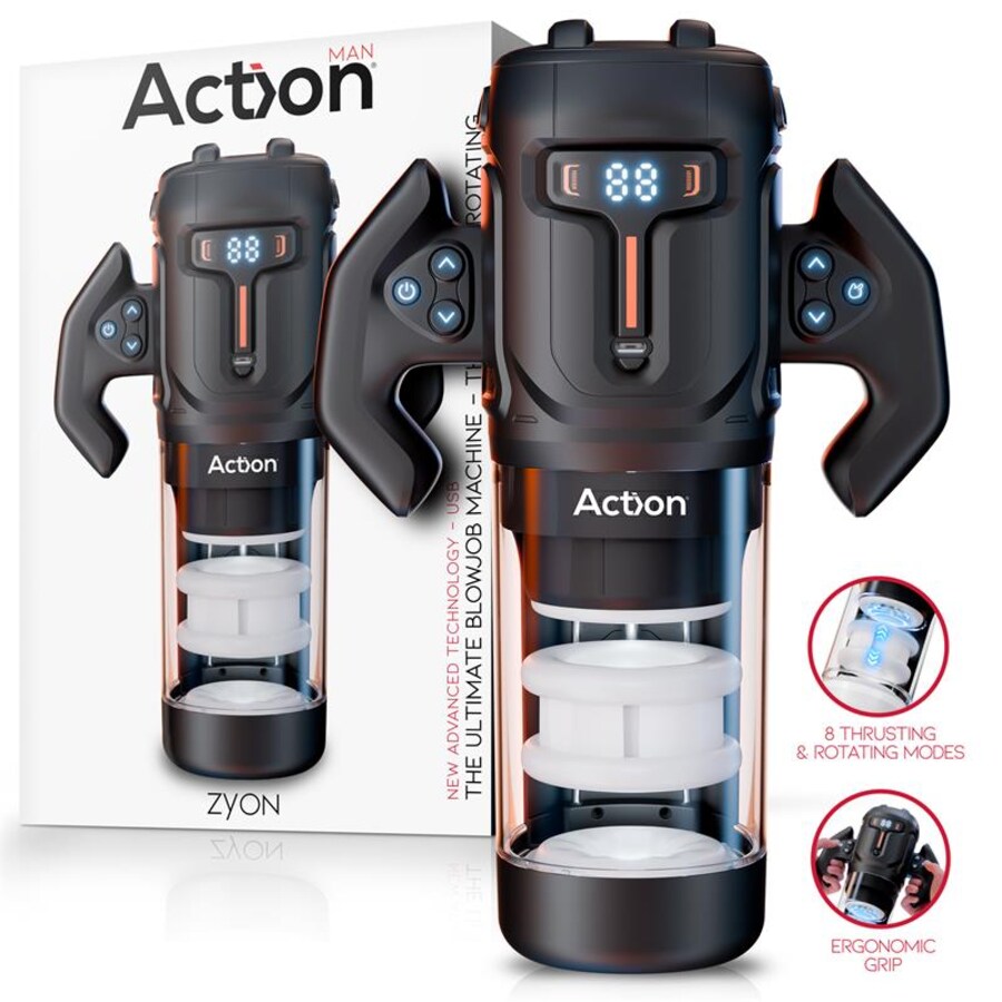 Masturbador Automático Avançado Zyon com Movimento Ascendent Masturbador Automático Avançado Zyon com Movimento Ascendent