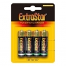 Blister de 4 piles AA non rechargeables