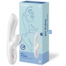 Doppia stimolazione: punto G e clitoride. Silenzioso, USB.