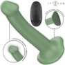 Vibrador verde, control remoto, 10 modos, uso anal/vaginal