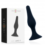 Juguete anal ergonómico de silicone médica, ideal para utilização na água