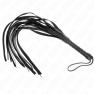 Acessórios BDSM variados: chicotes, chibatas, plumas, palas