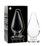 Borosilicate glass anal plug, durable and stylish