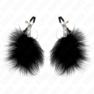 KINK Nipple Clamps with Teasing Feathers