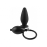 Plug anal inflable de silicona para estimulación intensa