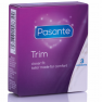 Préservatifs pasante trim: ajustement petit, lisse