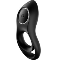 ANEL VIBRATÓRIO LEGENDARY DUO SATISFYER PRETO
