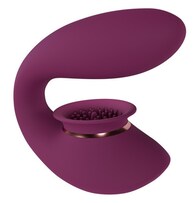 TWITCH 3 VIBRADOR RECARREGÁVEL E SUCÇÃO BORDÔ INNOVATION