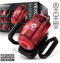 Vexor 3 in 1 Masturbador Masculino Succion, Empuje y Vibraci