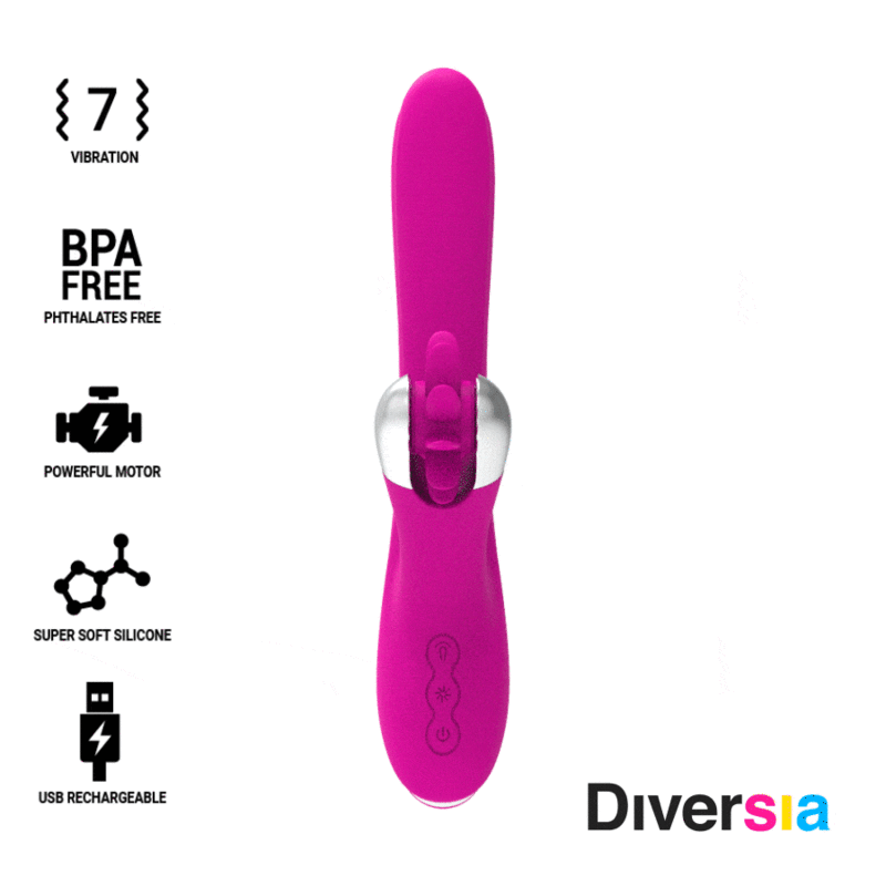 BUNNY WAVES Vibrador DIVERSIA BUNNY WAVES: estimulación punto G