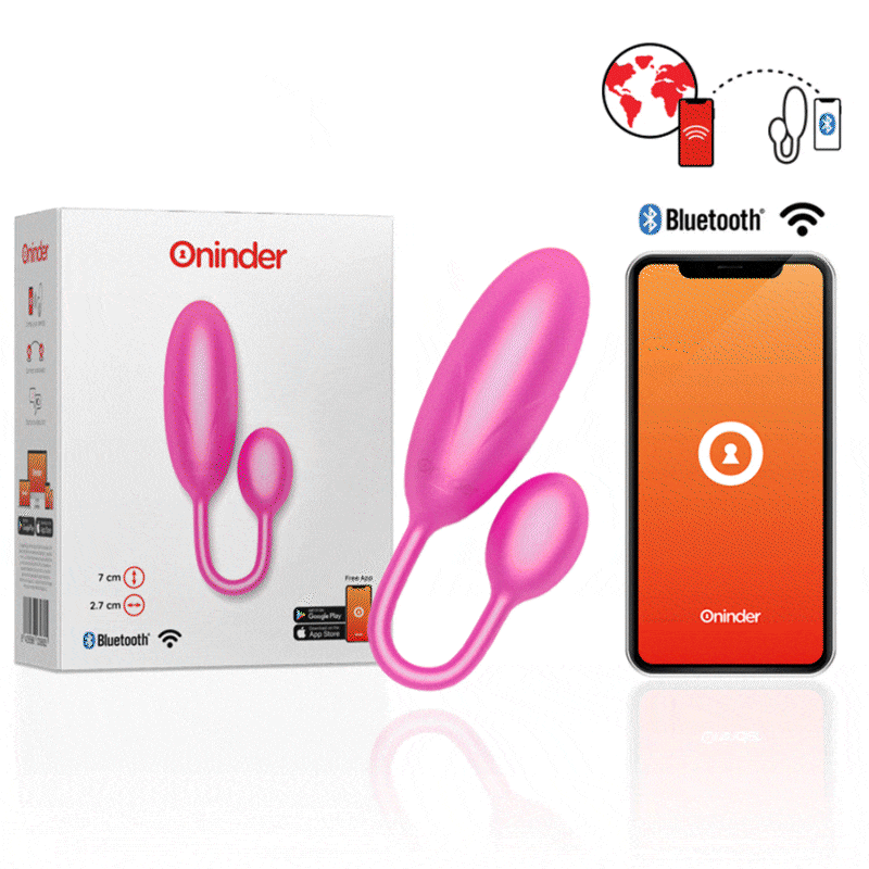 Denver Vibrador ideal para parejas, controlable por app