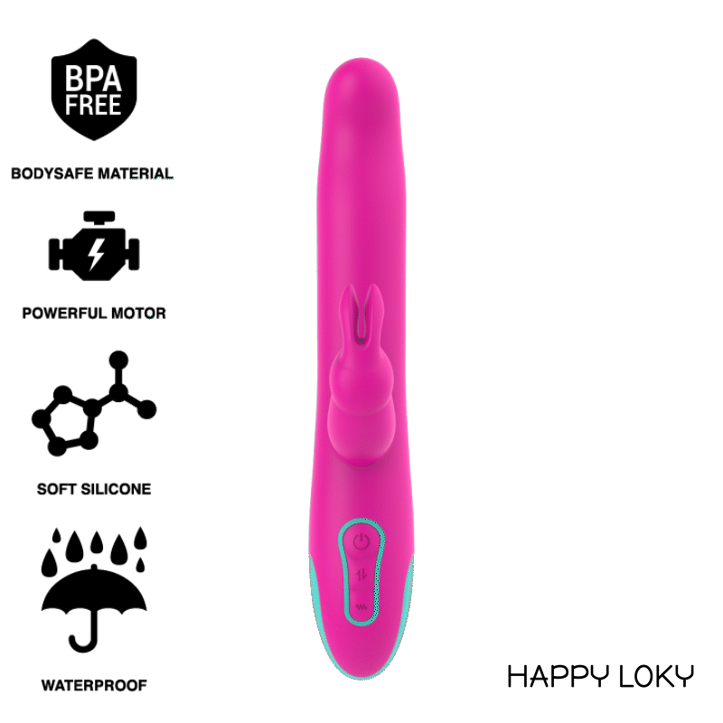 PLUTO RABBIT VIBRATOR Vibrador y estimulador premium para placer intenso