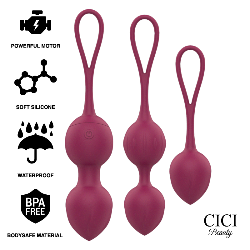 VIBRATING KEGEL BEADS Bolas de amor para fortalecer suelo pélvico