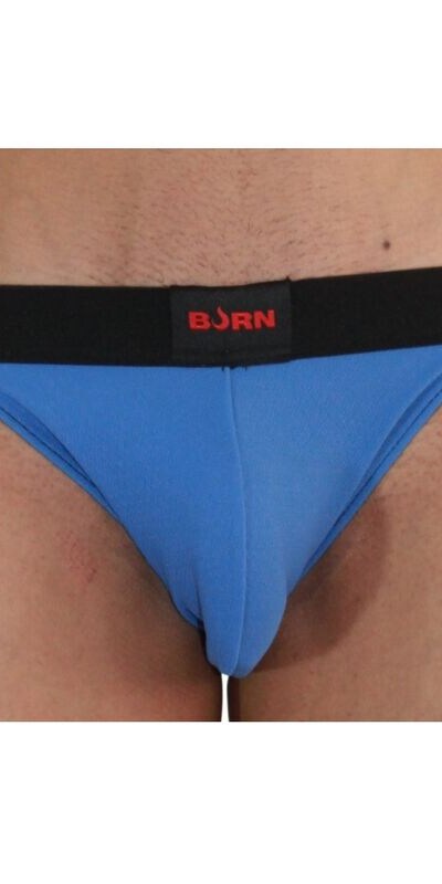 008 JOCK AZUL / NEGRO S Des jockstraps audacieux, confortables, avec des paillettes et de la transparence.