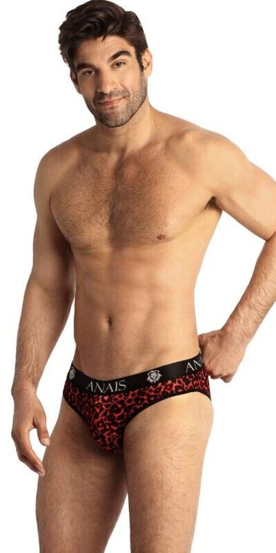 ANAIS TIGER Intimo maschile sexy con stampa animalier in microfibra