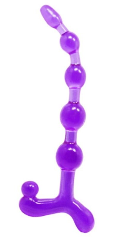 BOULES ANALES LILA BENDY TWIST Jouet intime, boules anales pour un plaisir intense.