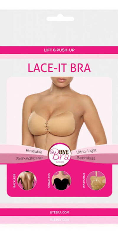 LACE-IT PLUMP Soutien-gorge réutilisable et auto-adhésif pour rehausser le décolleté.