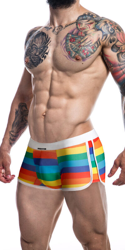 ARCOIRI RAINBOW Provocative lingerie by cut4men: Sleek, snug, and undeniably seductive