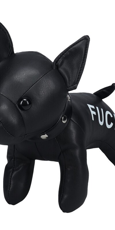 PERRITO FUCK NEGRO Peluche erótico con mensaje atrevido
