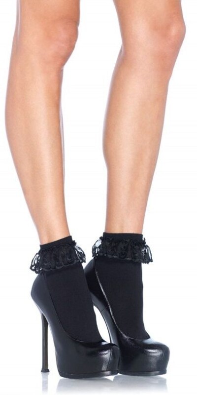 MELOS Elegant lingerie with ruffled socks, 100% polyamide