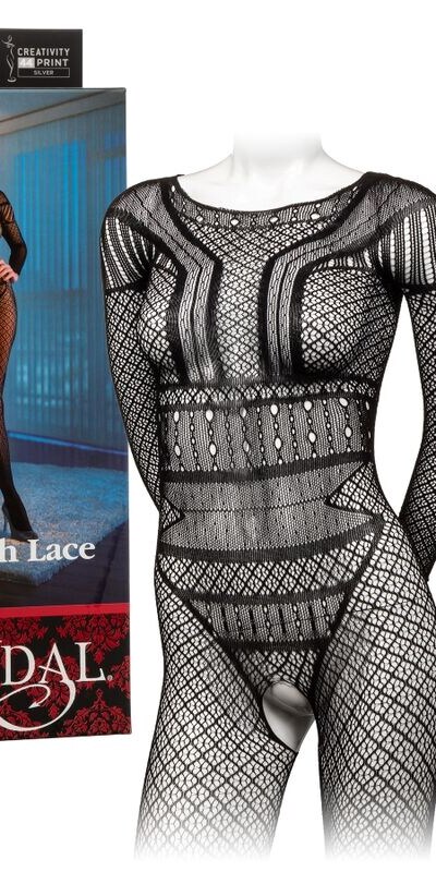 CALEX ENCHANTMENT Body rendado sexy para surpreender e seduzir