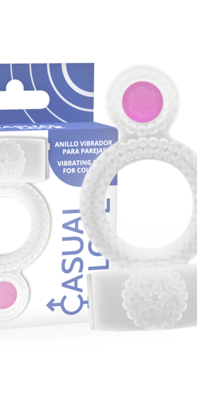 DOUBLE PLEASURE Double Vibrating Ring for Extended Intimate Pleasure