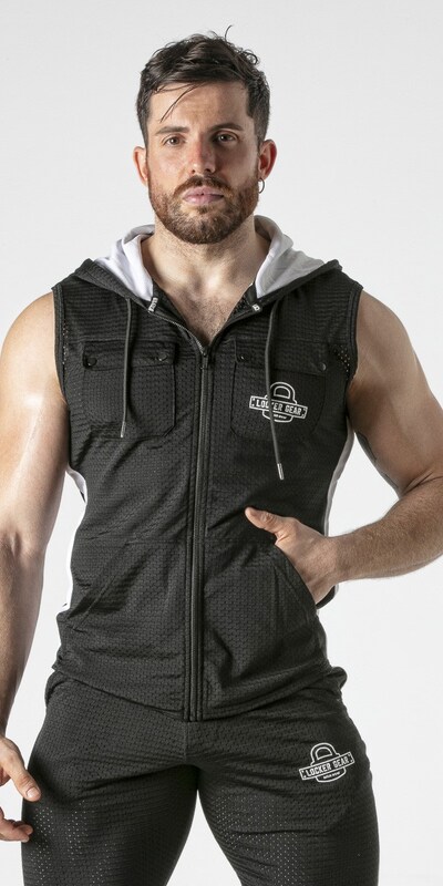 COLETE PERFURADO Camisola sem mangas com rede respirável e design arrojado