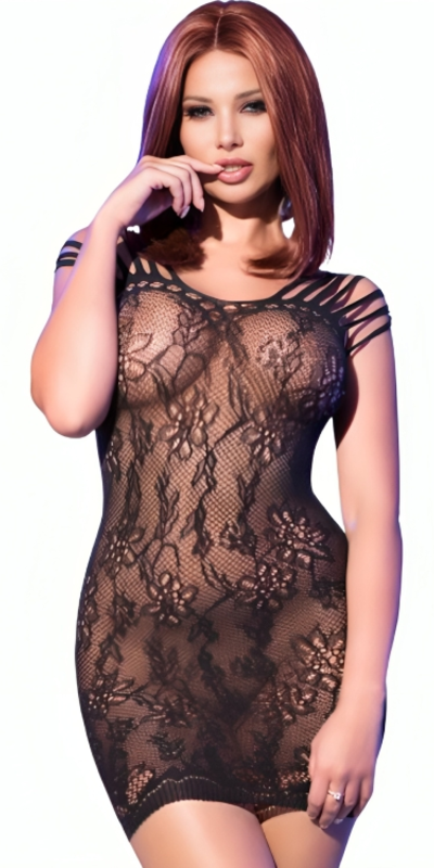 CR 4095 Seamless Sexy Mini Dress – Accentuates Your Feminine Curves
