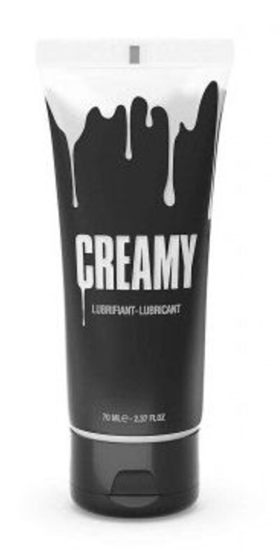 CREAMY CUM Water-based creamy lubricant with a lifelike texture