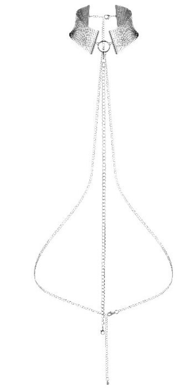 DÉSIR MÉTALLIQUE SILVER Acessório elegante e sensual para jogos íntimos
