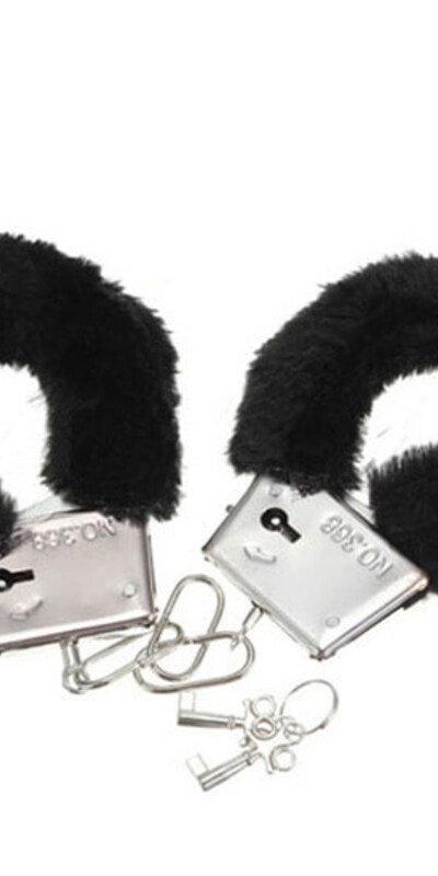 PLUSH HANDCUFFS Fuzzy Handcuffs: soft, colorful, safe, and loads of fun
