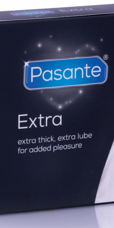 EXTRA CONDOM Thick condom with lubricant, extra safe