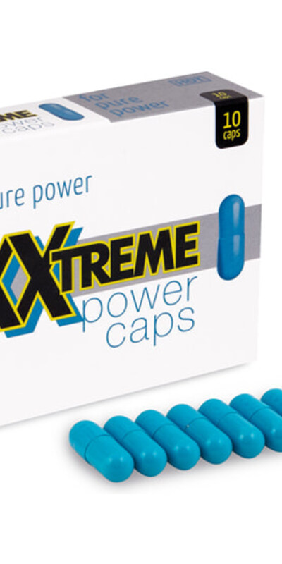 EXXTREME POWER CAPS FOR MEN Capsules énergétiques stimulantes