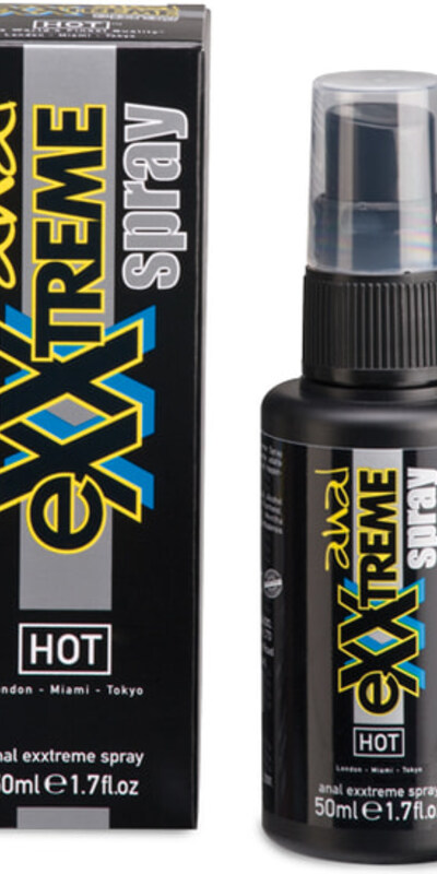 EXXTREME ANAL SPRAY Experience the soothing ease of our anal relaxation spray. This water-based formula leaves