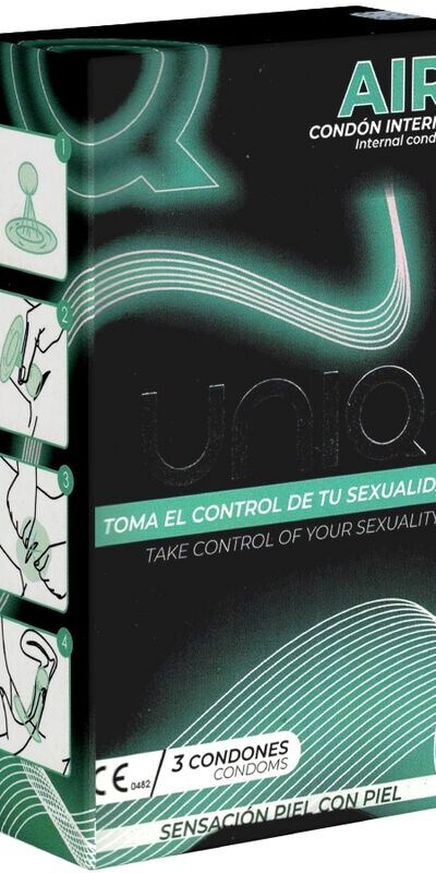 UNIQ AIR Preservativo femenino sin látex de resina sintética at-10