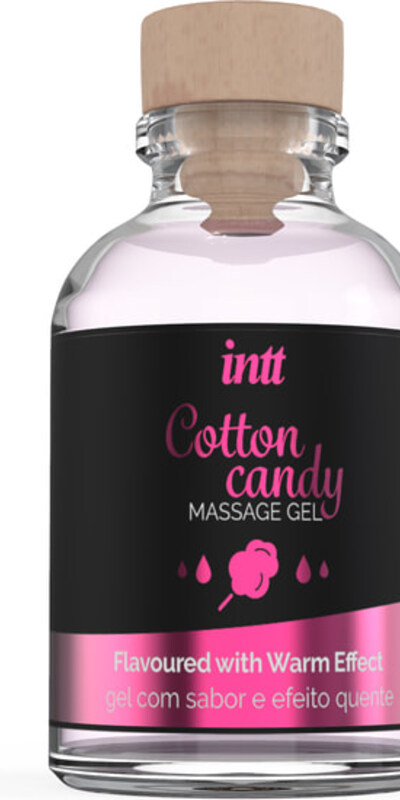 INTT GEL Cotton Candy Flavored Kissable Massage Gel