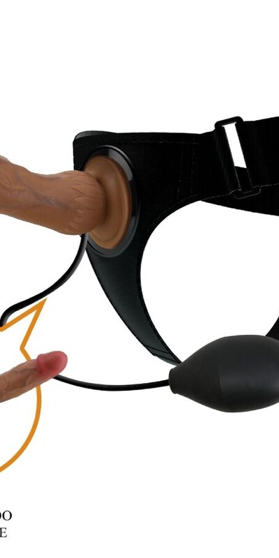 KYTON Harnais universel avec gode éjaculateur interchangeable