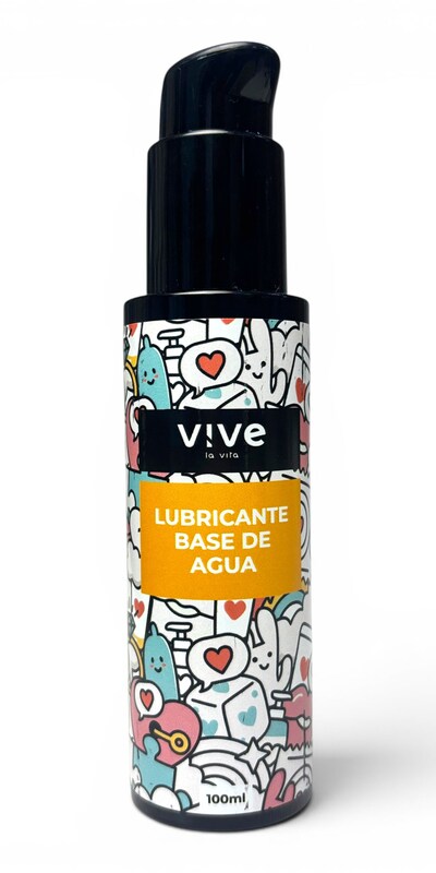 VIVE LUBE NATURAL Lubrifiant naturel à base d'eau, sans goût ni odeur