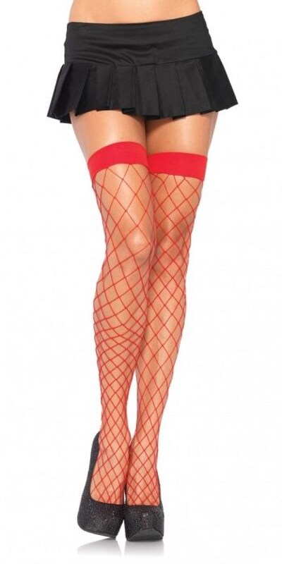 ROJONET Collant a rete rossi, sensuali e raffinati, perfettamente aderenti