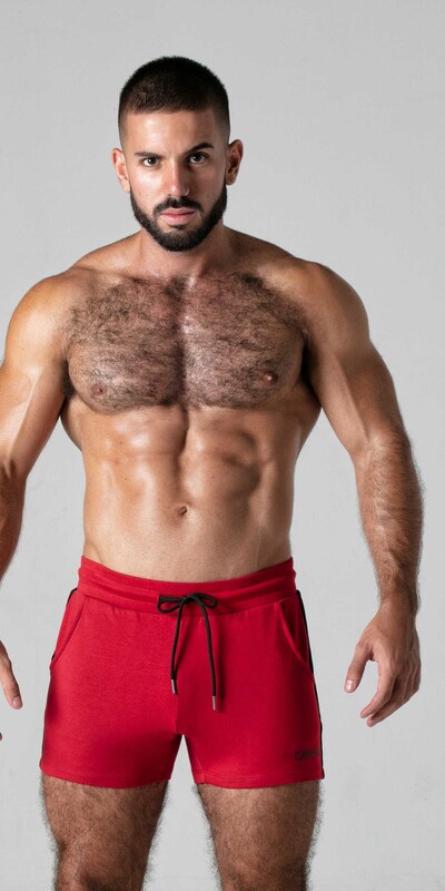 MINI LOCKER RED Comfort meets sophistication in these sultry, seductive shorts.