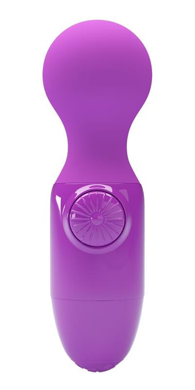 LITTLE CUTE PURPURA Mini masseur puissant et compact en silicone